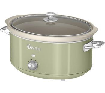 SWAN Retro SF17031GN Slow Cooker - Green, Green