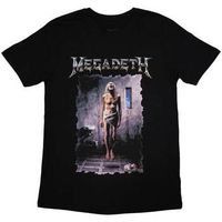 megadeth tops y camisetas countdown para mujer