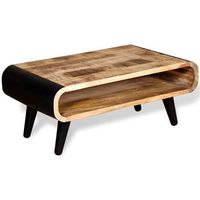 mesa de centro 90x55x39 cm madera - multicolor