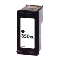 compatible black hp 350xl high capacity ink cartridge replaces hp cb336ee
