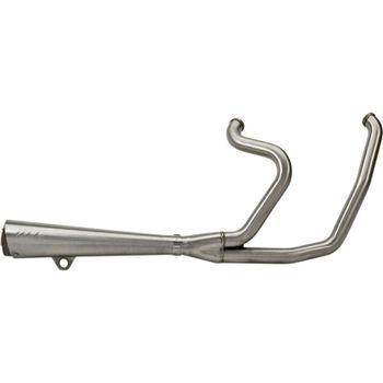 Sistema de escape Harley-Davidson Sportster '86-'03 SuperTrapp Megaphone 2-1 satinado
