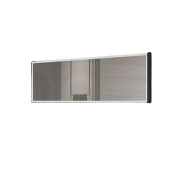 Espejo Rectangular Led, -oro Rosa-negro 40x160 Negro 6500k Fría