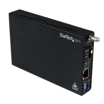Convertidor de red StarTech ET91000SFP2 Gigabit Ethernet a fibra óptica SFP