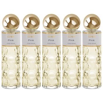 Pack De 5 Eau De Parfum Mujer Saphir Pink 200ml