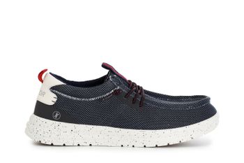 náuticos de tela navy 40