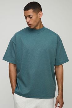 Camiseta Oversize Súper Gruesa Premium, Verde