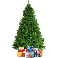 arbol de navidad artificial 240cm verde con soporte metalico