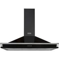 stoves richmond s1100 chimney cooker hood - black black