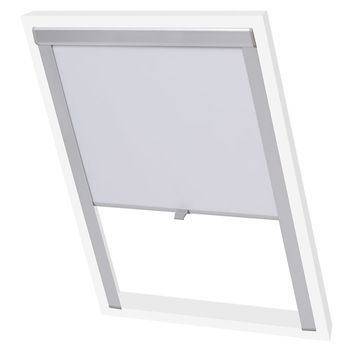 Persiana Enrollable Opaca Blanca Sk08 Ggl Y Ggu Vidaxl