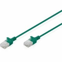 cable de red digitus cat6 uutp slim 3m 10 unidades verde