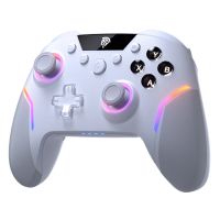 easysmx esm-x20 controlador de juego inalambrico doble disparador hall joystick hall desmontable de 3 modos luz rgb tasa