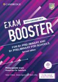 exam booster for preliminary and preliminary for schools with answer k