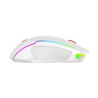 raton redragon m914w-rgb nix inalambrico 3 en 1 1000hz blanco rgb 9 botones