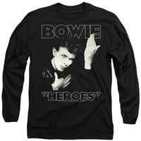 david bowie tops y camisetas heroes cover para mujer