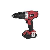 taladro percutor a bateria con 1300 rpm  bateria li-ion de 20v - 15 ah  cargador incluidos