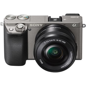 Sony Alpha a6000 24.3MP Gris + Objetivo 16-50mm F3.5-5.6 OSS