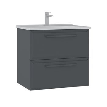 Mueble Para Lavabo  - 65 X 50 X 62 Cm - Antracita