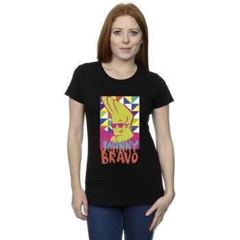 Johnny Bravo Camiseta BI24887 para mujer