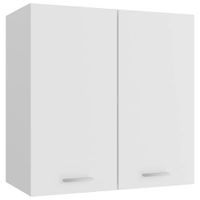 armario colgante cocina madera ingenieria blanco 60x31x60 cm