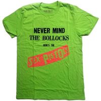 sex pistols tops y camisetas never mind the bollocks original album para mujer