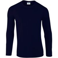 gildan camiseta manga larga softstyle para mujer