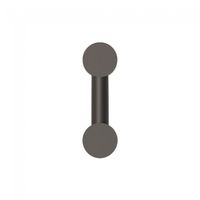aplique de pared led rigoberta mono 3000k 62w