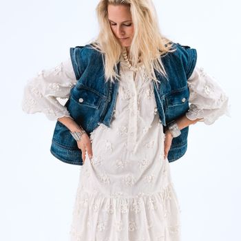 Lollys Laundry SamLL Denim Vest - S