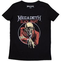 megadeth camiseta manga larga black friday para mujer