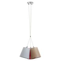 exo lighting - lmpara de techo a tu estilo ip20 3xe27 grisbeige