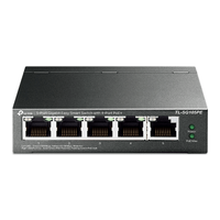5-prt gigabit easy smart switch with 4-port poe in