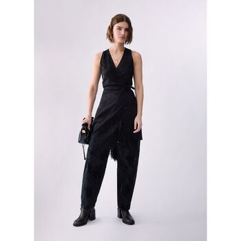 Liu Jo Pantalones Pantalones balloon con estampado flocada para mujer
