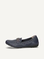 caprice slipper blue made of leather size 37