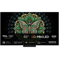 tv tcl qd mini led 65c6k pro 65 4k ultrahd 144hz smart tv google tv dolby vision hdr10 onkyo sound