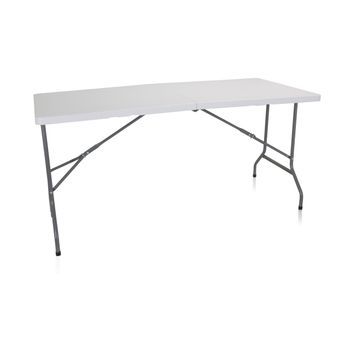 Mesa Plegable Easy Up Multi Ii 152 X 70 Cm Blanco Hjh Office