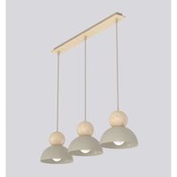 lampara colgante reta moca 3 luces