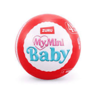 bola sorpresa my mini baby sweethearts zuru  juguete sorpresa