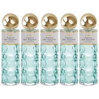 pack de 5 eau de parfum mujer saphir agua de saphir 200 ml