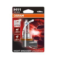 nightbreaker unlimited h11 - single pack bulb
