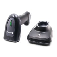 escaner avpos bt230 1d2d bluetooth wireless usb bateria 2000mah proteccion caidas