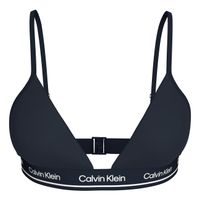 calvin klein sujetador de bano triangular de mujer marino kw0kw02424-cef