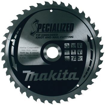Disco Hm 270/30/40d Reforzado - Makita - B-09525