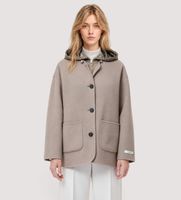 duno para mujer thyra abrigo thyra taupe 44 casual lana
