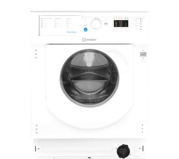 INDESIT BI WMIL 71452 UK Integrated 7 kg 1400 Spin Washing Machine - White, White