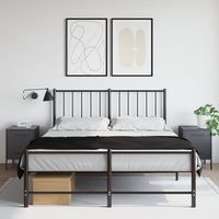 mesitas de noche 2 unidades - mueble de dormitorio - acero - gris antracita 36x39x505cm