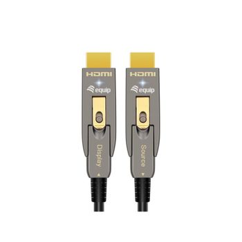 Cable HDMI 2.1 Equip 10 m Negro 48 Gbit/s 8K