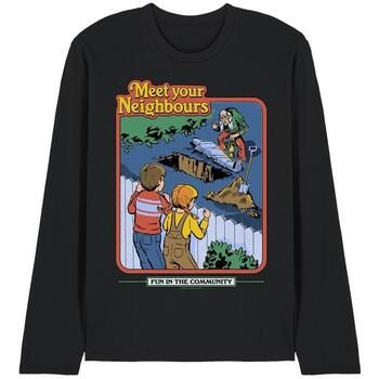 Steven Rhodes Camiseta manga larga Meet Your Neighbours para mujer
