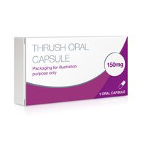 thrush oral capsule containing fluconazole