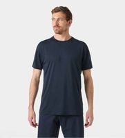helly hansen para hombre 34580 camiseta hp ocean marino xl casual manga corta poliester reciclado sostenible