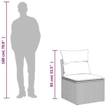 Conjunto De Sofá Exterior (incluye Cojines, Juego De Cinco Piezas)