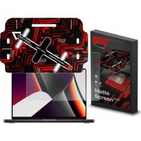 protector de pantalla grizzglass mattescreen easy para macbook pro 14 m4